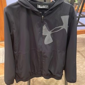 Boys Jacket UA Black XL NWOT